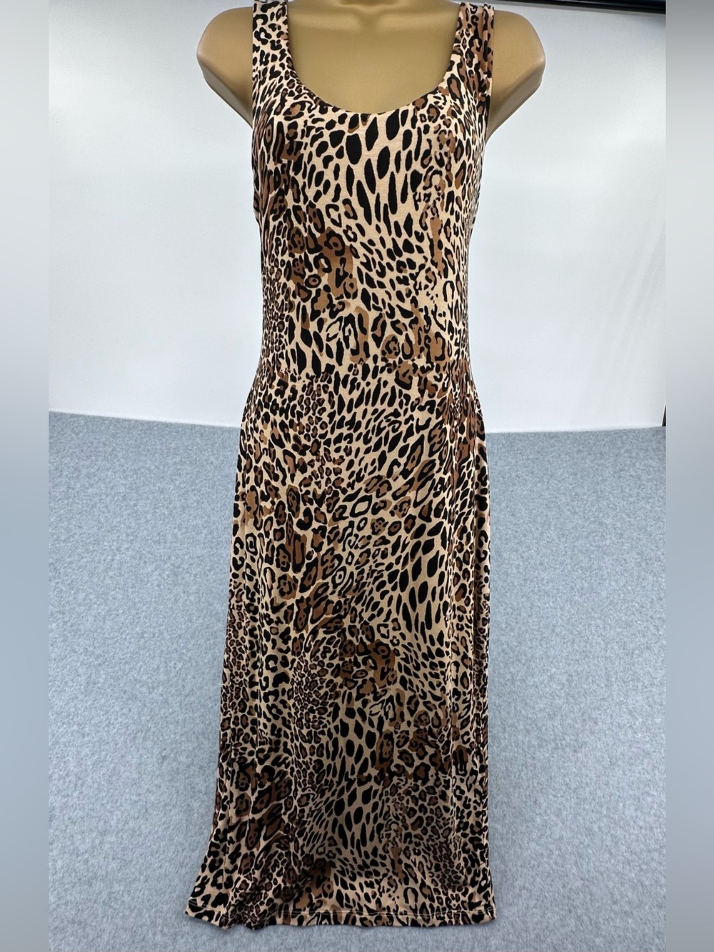 Bar III Sleeveless Leopard Print Bodycon Dress - Women’s